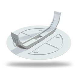 Plastlok smellt 70 mm vörumynd