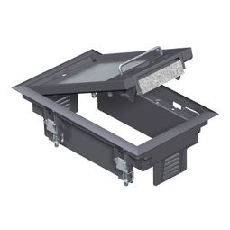 Gólfdós, tveggja ein., toppur, GES2 U 7011, grá vörumynd