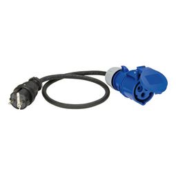 Schuko kló og CEE hulsa 16A 0,8m vörumynd