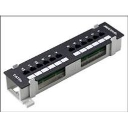 Krosstengibretti með veggf., 12 x Cat. 6, UTP vörumynd