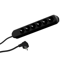 SMART fjöltengi (6) 1,5m svart vörumynd