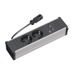 CONI tenglar (2)+ 2xUSB-A, 0,1m Wieland SMALL vörumynd