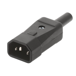 Tækjakló sv. 10A/250V 70° C14 vörumynd