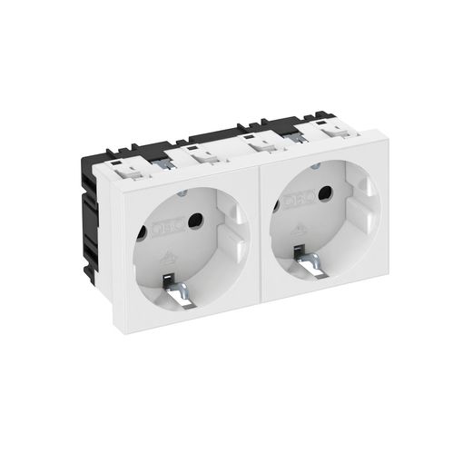 Tengill tvöfaldur  hvítur 0° STD-DO vörumynd - mynd 1 af 2