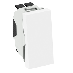 Samrofi 10A 1/2 módúll, 250V, hvítur vörumynd