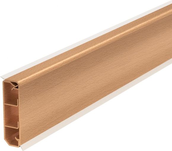 Gólflistarenna SKL-70DBU, 20 x 70 mm, beyki vörumynd - mynd 1 af 2