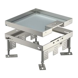 Gólfdós 250x250x105mm, stærð 9, RKSN, úttak  vörumynd