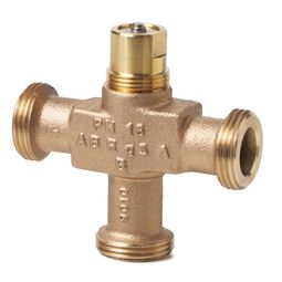 Vatnsloki PN16, DN15(1") kvs 0,4 / 3 stúta vörumynd