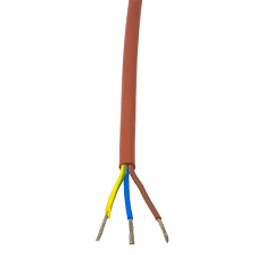 Tækjasnúra, 5G1, rauðbrún SiHF, hitaþolin vörumynd