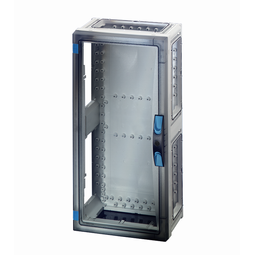 Plastkassi glær hurð st. 3 með handfangi vörumynd