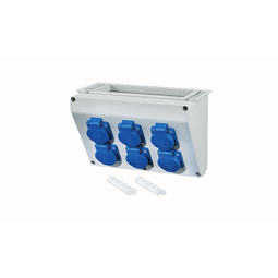 Tengibox m. 6x16A 2p+E 230V vörumynd