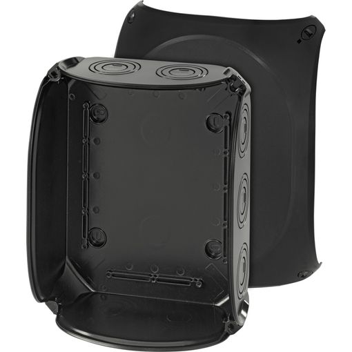 Tengidós 255x205x112mm án kl. svört vörumynd - mynd 1 af 4