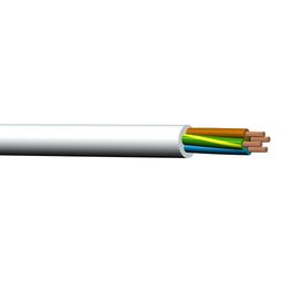 Tækjasnúra, 4G1,5 hvít H05VV-F vörumynd