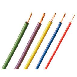 Fínþættur vír, 1,5 mm² hvítur H07V-K vörumynd