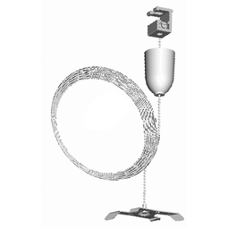 Víraupphengi sett svart 5m vörumynd