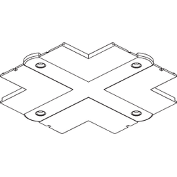 Lok hvítt á L-X-T samtengi vörumynd