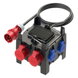 Tenglakassi IMST 2x5p16A, 5x16A Schuko, RCD-MCB vörumynd