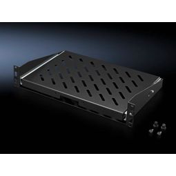 Hilla í  19", með sleða, 300 mm, 2HE, RAL9005 vörumynd