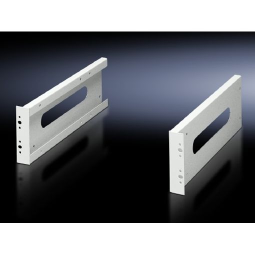 Hliðar fyrir hillur d= 400/500 mm, 3HE vörumynd - mynd 1 af 1