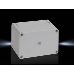 Tengibox PK, 130 x 94 x 81 mm, grátt lok, IP 66 vörumynd