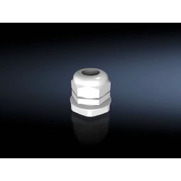 Plastnippill M20, með ró vörumynd