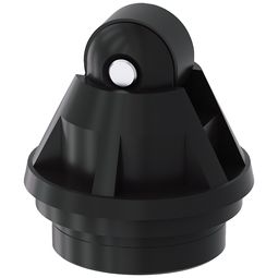 Haus á stöðurofa, kólfur með plasthjóli, 10 mm vörumynd