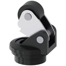 Haus á stöðurofa, málmarmur, plasthjól, 13 mm vörumynd