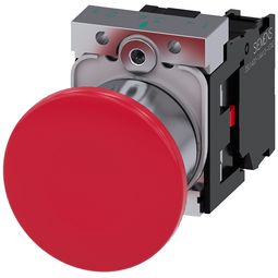 Þrýstihnappur af / á 40 mm rauður, 1 NC, togaður vörumynd