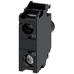 Falur m. LED 24 - 240 V AC/DC, gul vörumynd