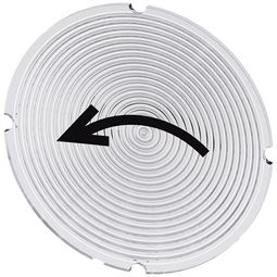 Merki f. þrýstihnapp m. ljósi, <-) vörumynd