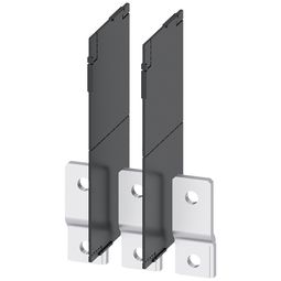 Skinnusett, beint + skilveggur f. 3VA20-22 vörumynd