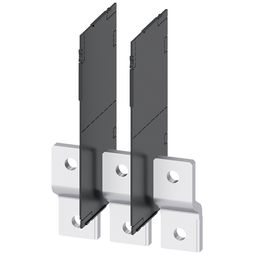 Skinnusett, beint + skilveggur f. 3VA13+14+23+24 vörumynd