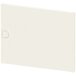 Hurð á 12 eininga áfellda greinikassa, hvítt plast vörumynd