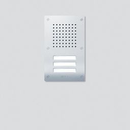 Útistöð, 3 hn. f. brautarkerfi, burstað stál vörumynd