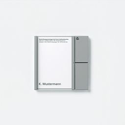 Hnappaeining f. Vario 611 kerfi, 1 hn. - Siedle-TM vörumynd