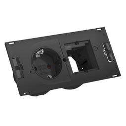 DUE tengill (1) + 1 mod, svart vörumynd