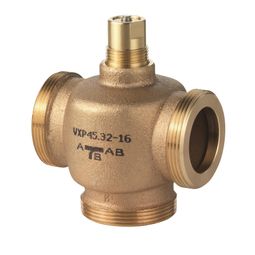 Vatnsloki PN16, DN25,(1¼") kvs 6,3 / 3 stúta vörumynd