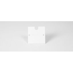 Notor 65 endi hvítur fyrir snúru stakur vörumynd