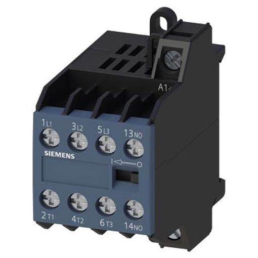 Segulrofi 4 kW, 230 V AC spóla, 1 NO, breidd 36 mm vörumynd - mynd 1 af 3