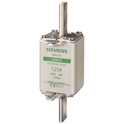Gripvar HRC stærð NH2, 400 A, aM, 690 V AC vörumynd - mynd 1 af 4