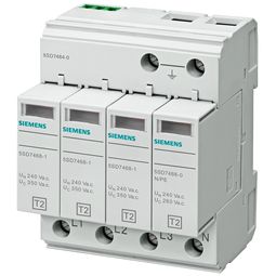 Yfirspennuvörn gerð 2, 3+1 TN-S og TT kerfi vörumynd