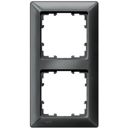 Rammi, tvöfaldur DELTA line, svargrár vörumynd