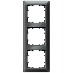 Rammi þrefaldur DELTA line, svargrár vörumynd