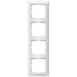 Rammi fjórfaldur DELTA line, títanhvítur vörumynd