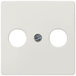 Lok fyrir sjónvarpstengil i-system, títanhvítt vörumynd