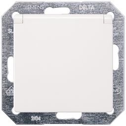 Tengill DELTA i-system títanhvítur með loki, 16 A vörumynd