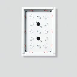 Áfellt box, 6 einingar, hvítt vörumynd