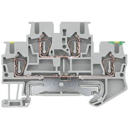 Raðtengi 2,5q, st. t., 2ja hæða L-PE, 26 A, 500 V vörumynd