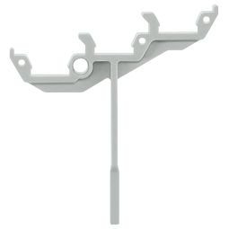 Merkjahalda fyrir 3 hæða raðtengi vörumynd