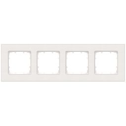 Rammi fjórfaldur DELTA miro, títanhvítur vörumynd